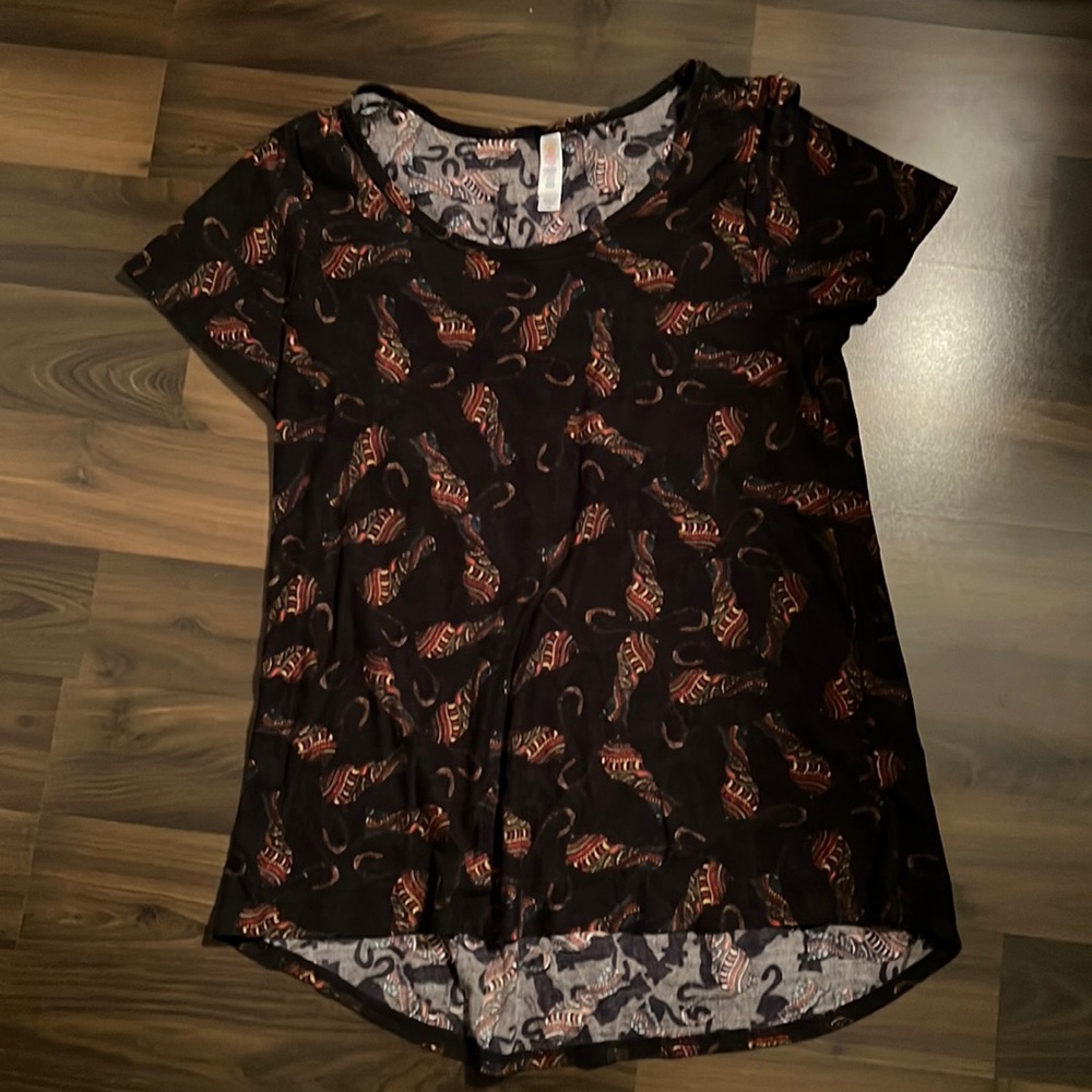Lularoe cat shirt